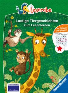 Lustige Tiergeschichten zum Lesenlernen - Leserabe ab 1. Klasse - Erstlesebuch für Kinder ab 6 Jahren Mai, Manfred; Nahrgang, Frauke; Wirbeleit, Patrick (Illustrationen); Reich, Stefanie (Illustrationen) Couverture rigide 