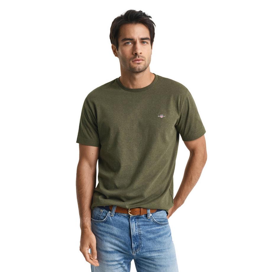 GANT Reg Shield T-shirt Coupe Confortable 1 Pack  