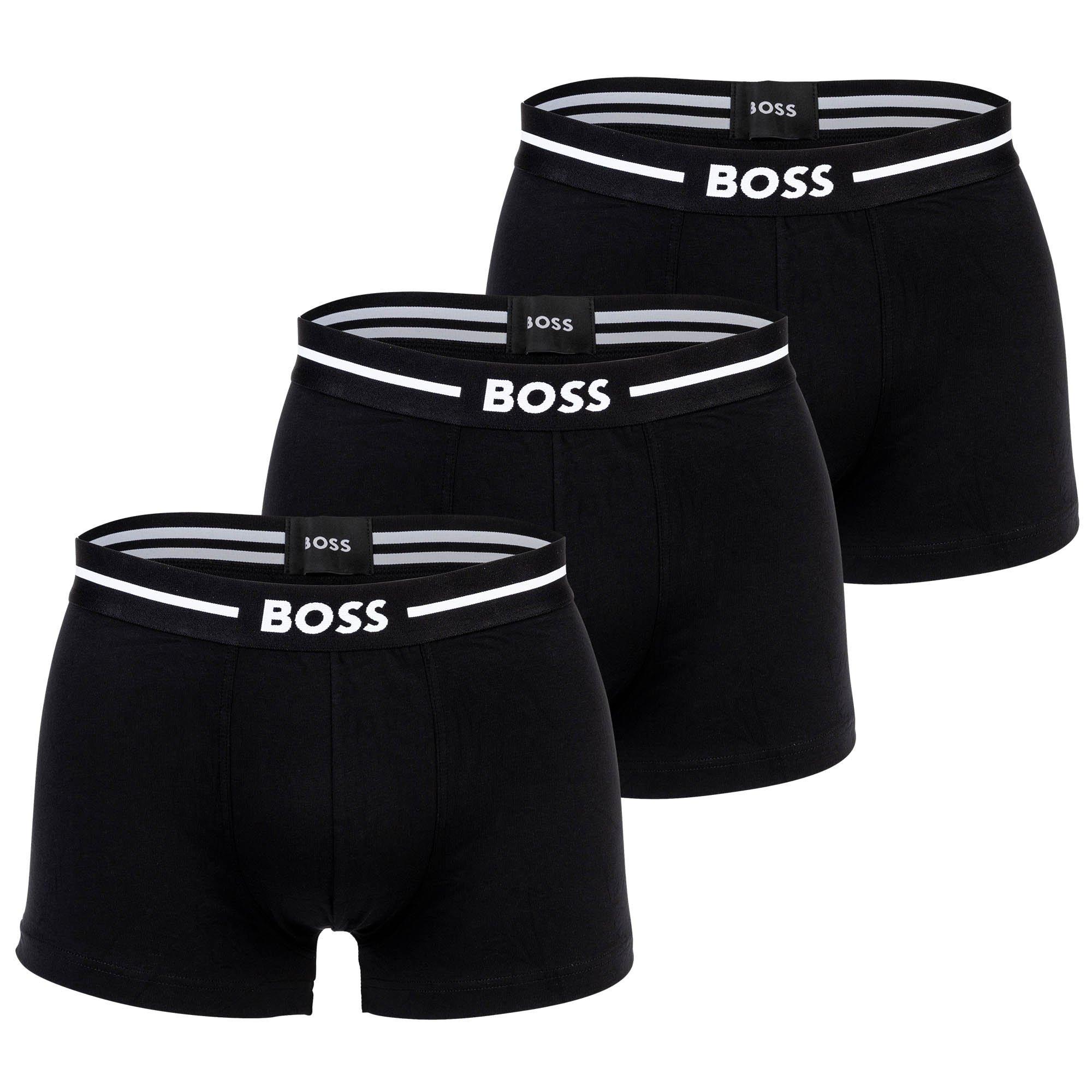 BOSS Stretch Trunk 3P Bold Boxershorts 3er Pack  