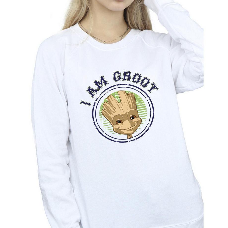 Guardians Of The Galaxy I Am Groot Rundhals-Sweatshirt  