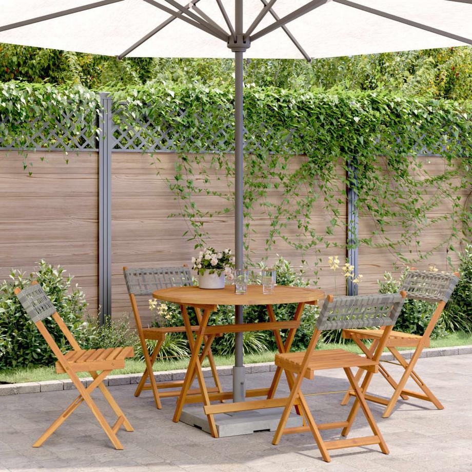 VidaXL Ensemble à manger de jardin bois d'acacia  