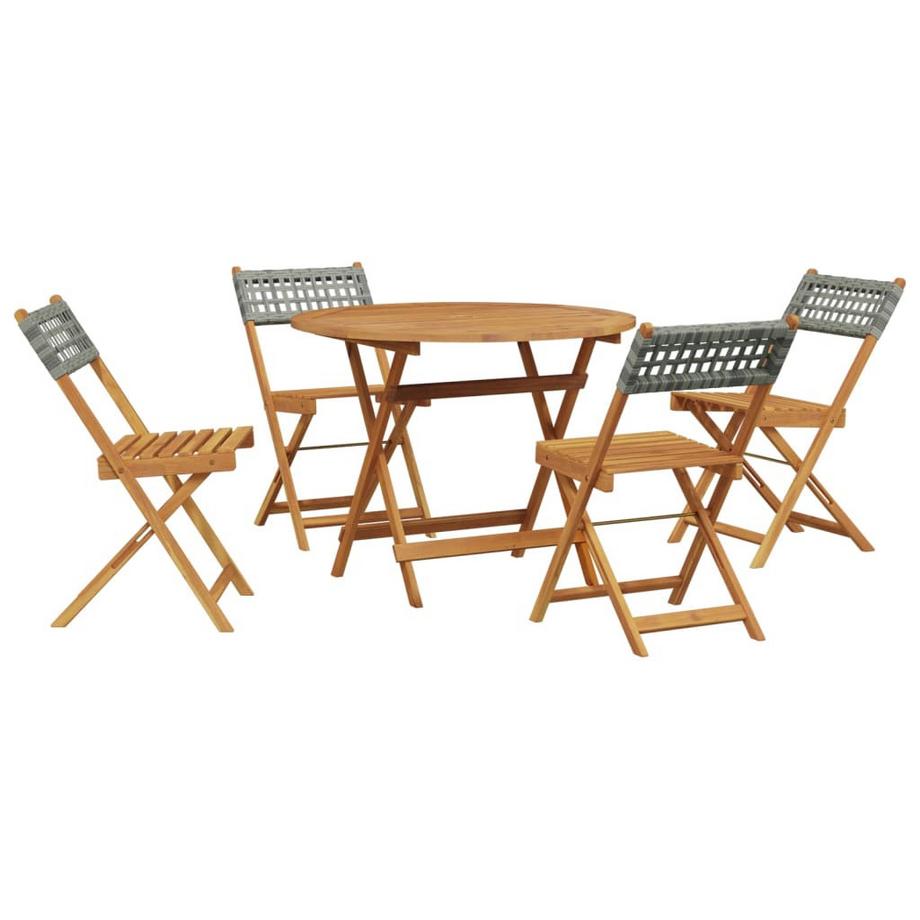 Ensemble à manger de jardin bois d'acacia