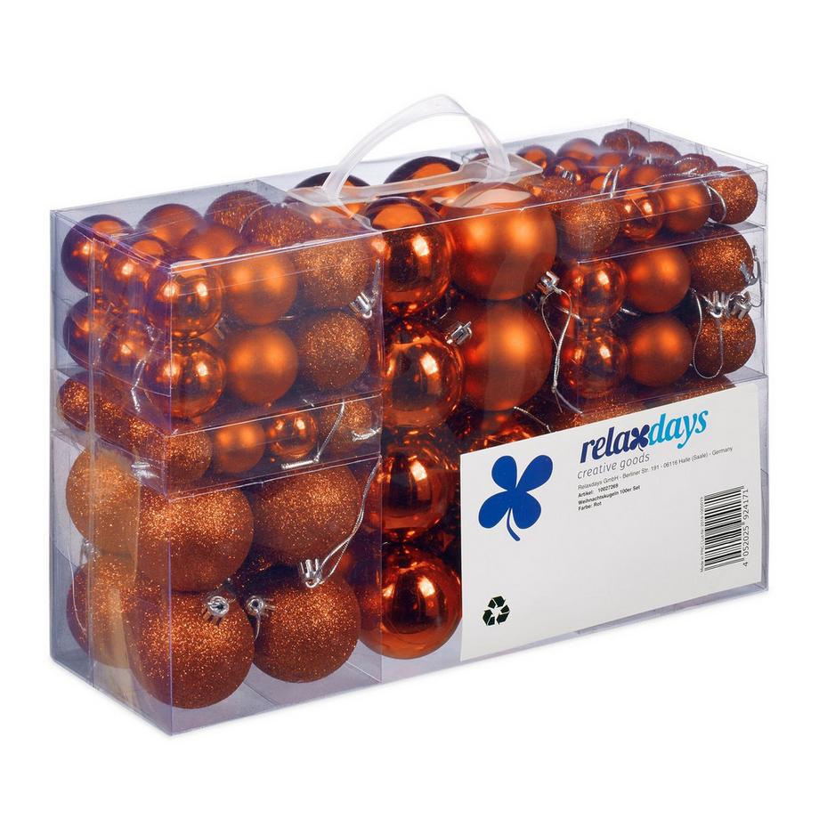 Palline per albero di Natale, set da 100