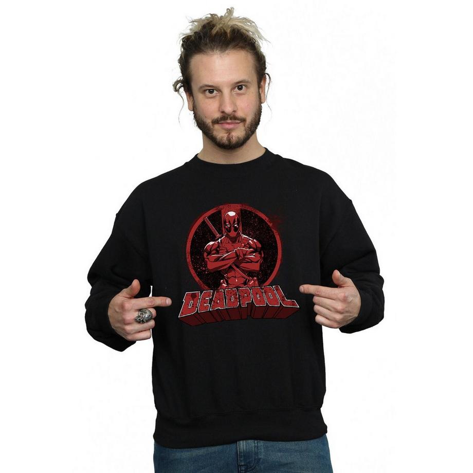 MARVEL Deadpool Crossed Arms Sweatshirt  