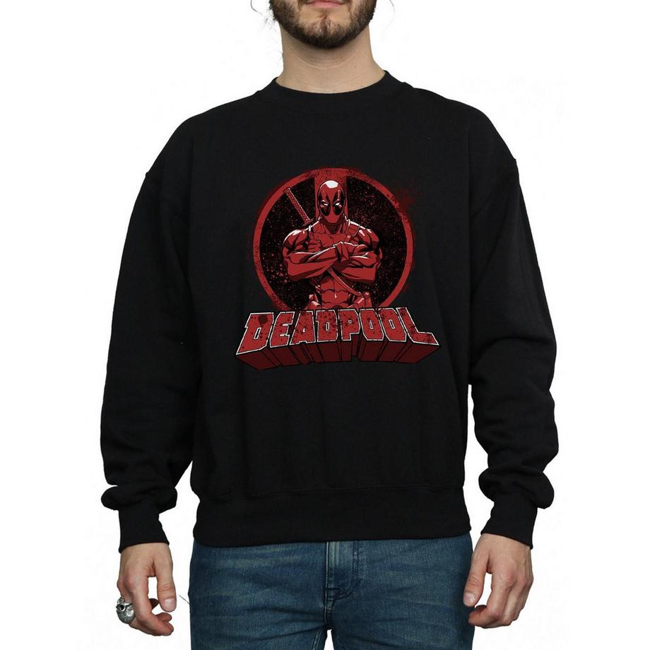 MARVEL Deadpool Crossed Arms Sweatshirt  