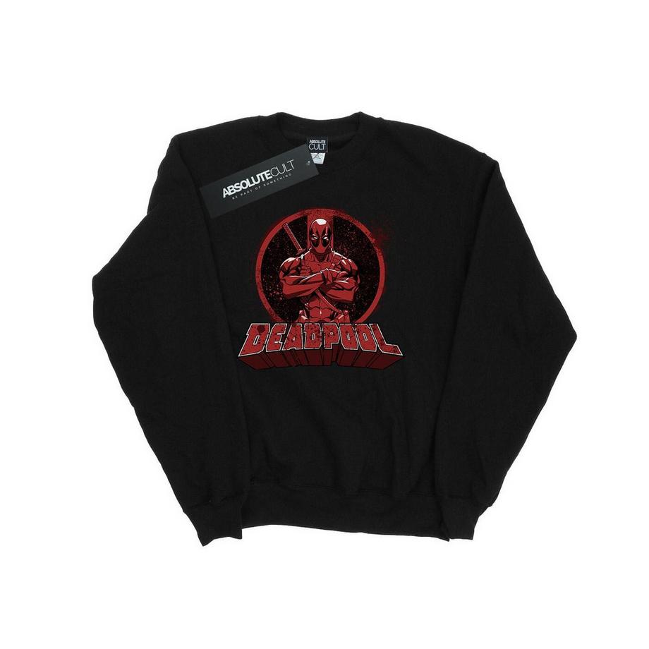 MARVEL Deadpool Crossed Arms Sweatshirt  