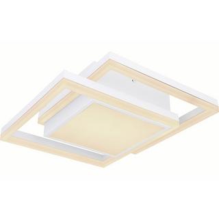 mutoni Plafoniera Squares metallo bianco 1xLED 42x42x11  