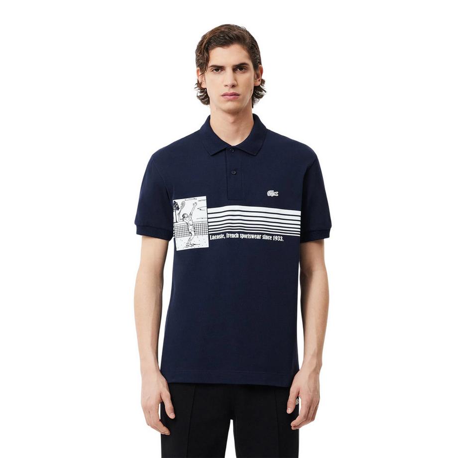 LACOSTE Maglietta Polo Classico Cotone Organico French Made  
