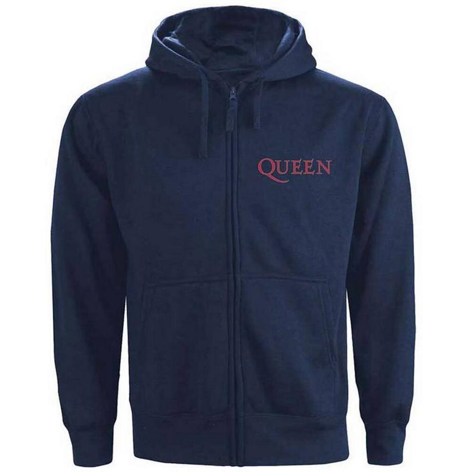 Classic Felpa Con Cappuccio E Zip Intera Cresta