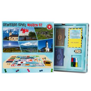 GEWERBE-SPIEL  Brettspiel MARCH SZ (Deutsch) 