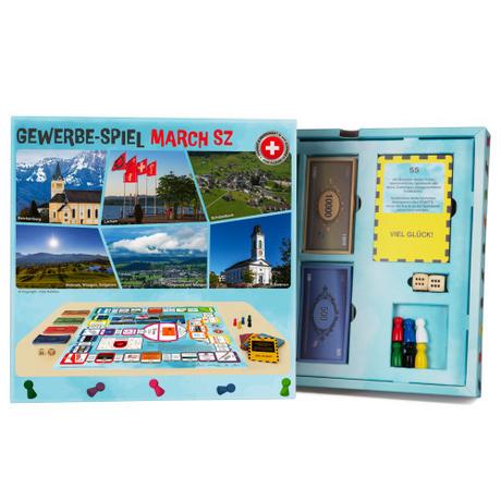 GEWERBE-SPIEL  Brettspiel MARCH SZ (Deutsch) 