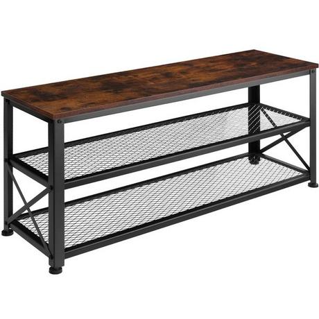 Tectake Étagère à chaussures BLACKPOOL  101x30,5x45,5cm  