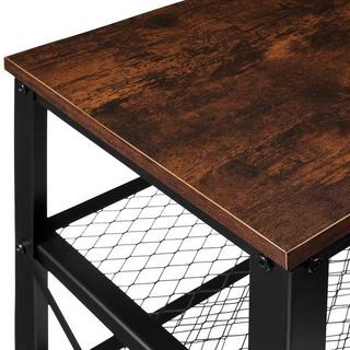 Tectake Étagère à chaussures BLACKPOOL  101x30,5x45,5cm  