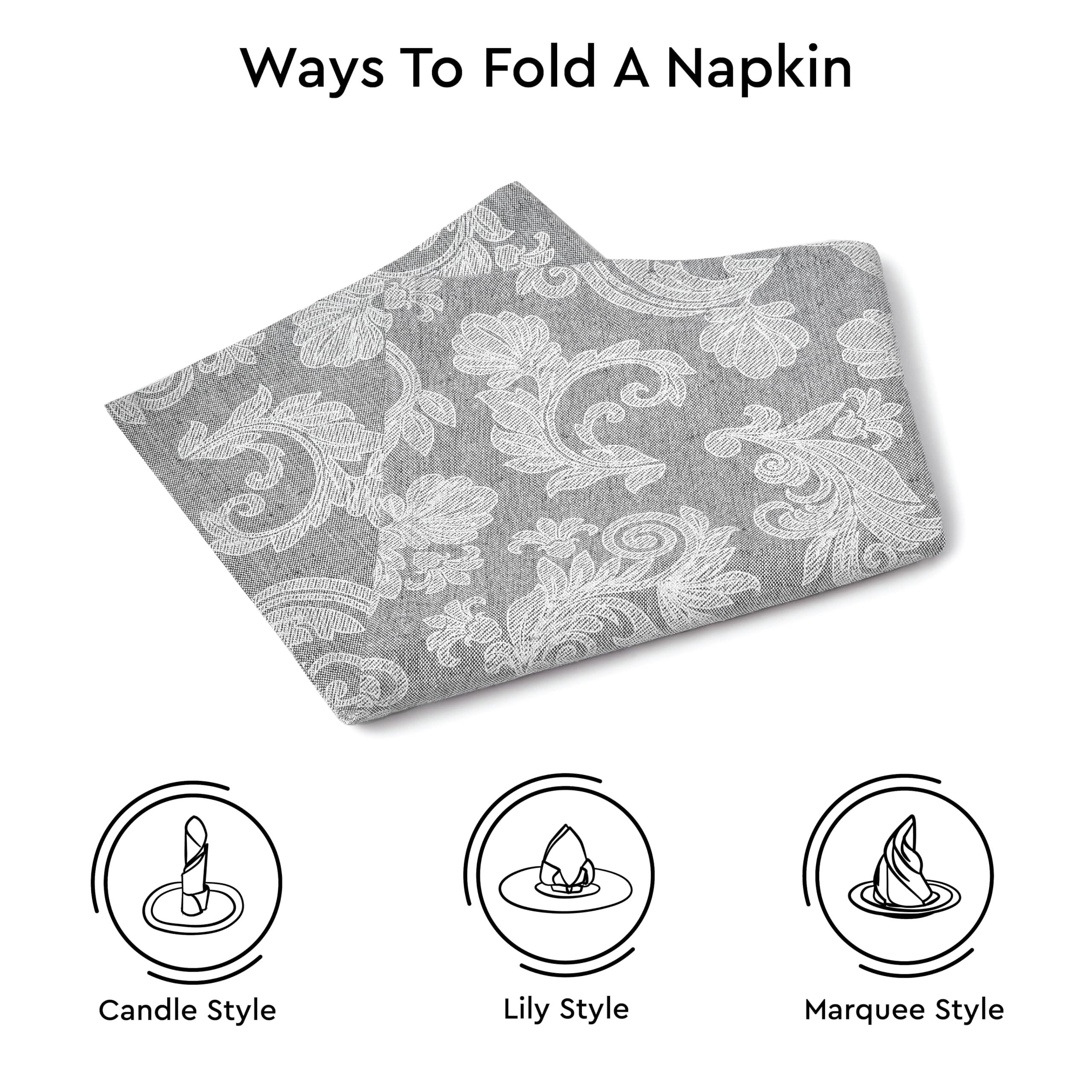 Alopini Esstisch servietten set von 6  