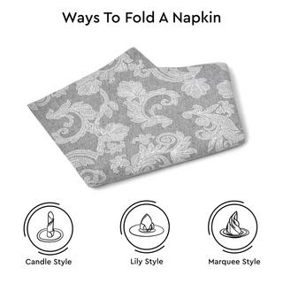 Alopini Esstisch servietten set von 6  