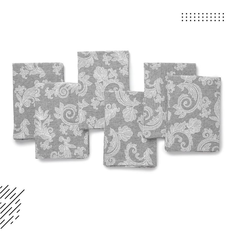 Alopini Esstisch servietten set von 6  