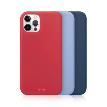 iPhone 12 / 12 Pro - Fonex Rainbow Set à 3 pcs. étui en silicone