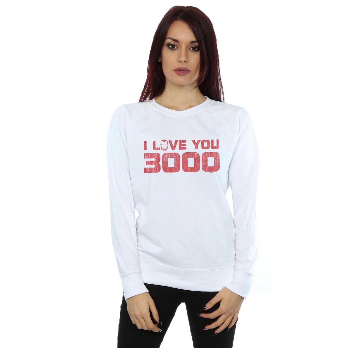 MARVEL  Avengers Endgame I Love You 3000 Sweatshirt 