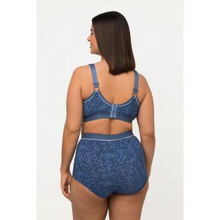 Ulla Popken  Reggiseno minimizer senza ferretto con effetto denim e coppa C-D 