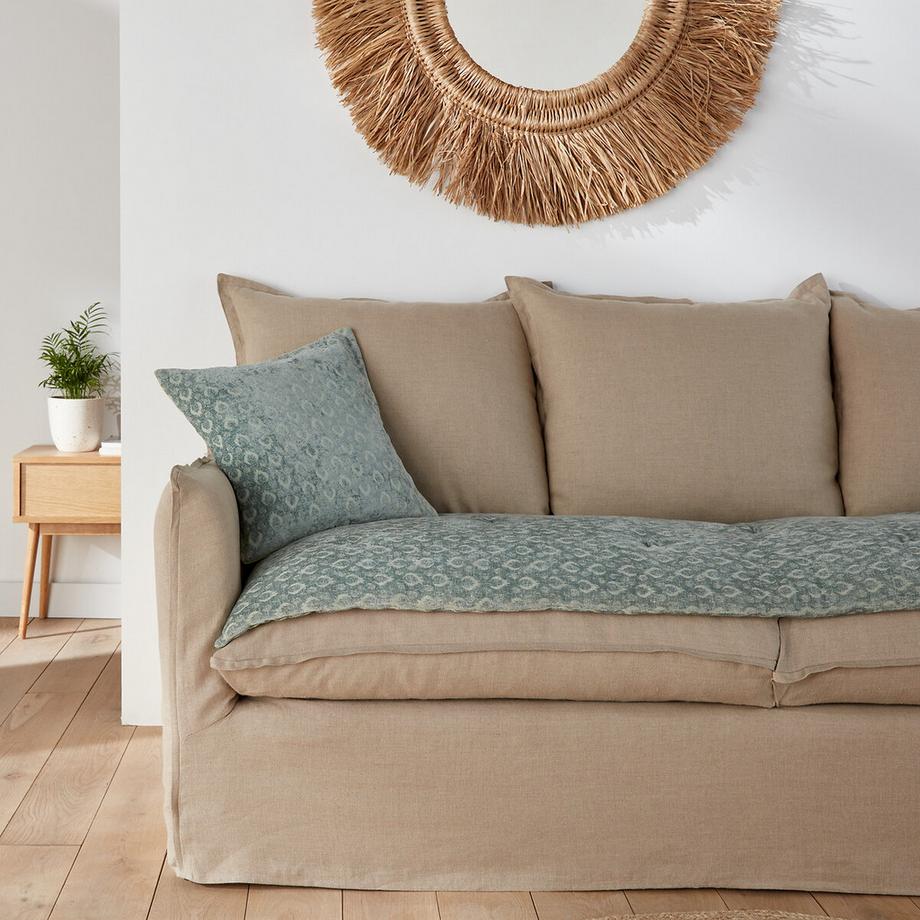 La Redoute Intérieurs Bodenmatratze Nour aus Samt  