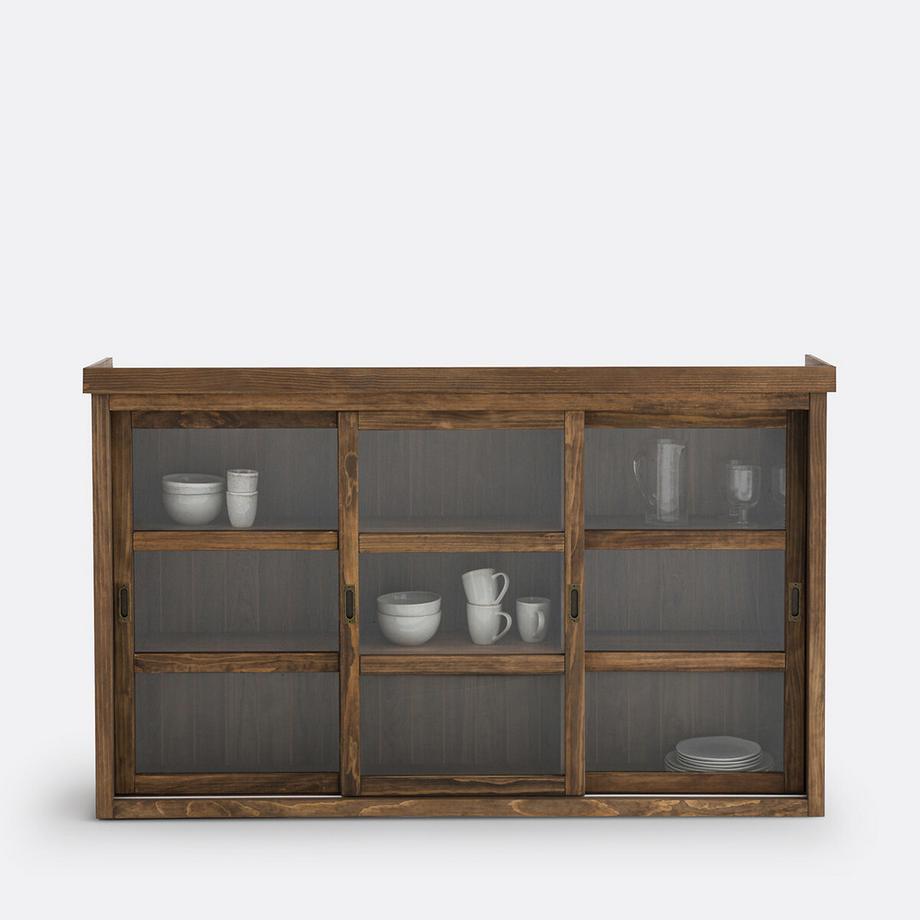 La Redoute Intérieurs  Geschirrschrank mit 3 Glastüren 