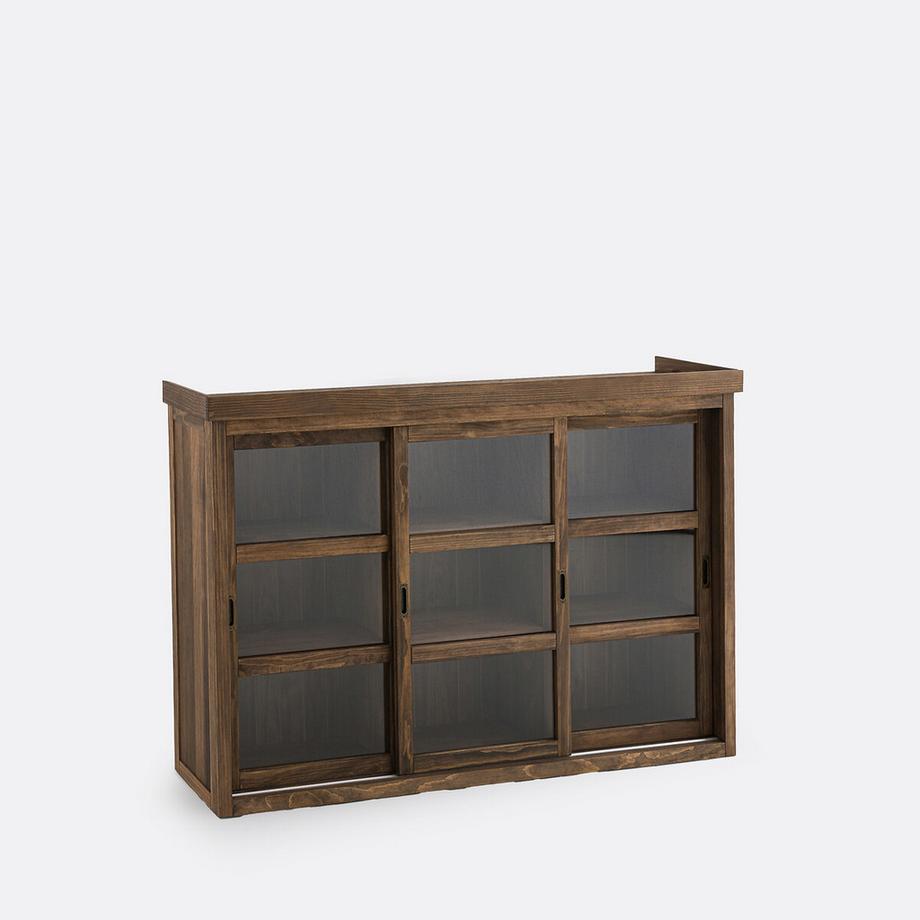 La Redoute Intérieurs  Geschirrschrank mit 3 Glastüren 