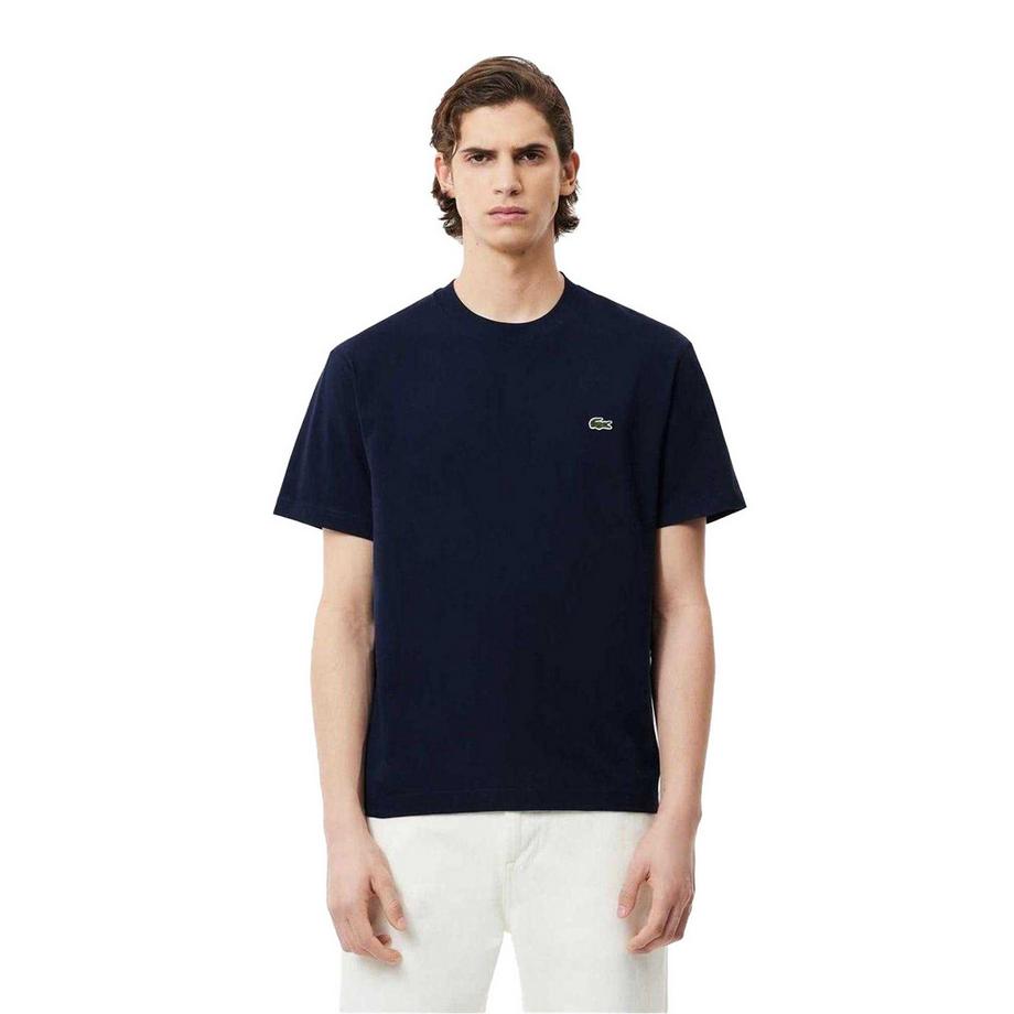 LACOSTE T-Shirt taglio classico con logo ricamato  