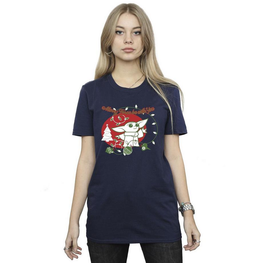 Star Wars: The Mandalorian  Force Be With You T-Shirt 