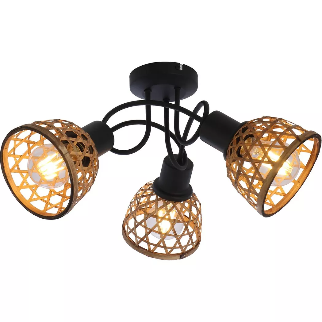 mutoni – Deckenleuchte Wenna Metall matt 3xE27 LED, One Size, Multicolor