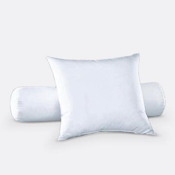 Feste Nackenrolle mit 100% Federn & Milbenschutz