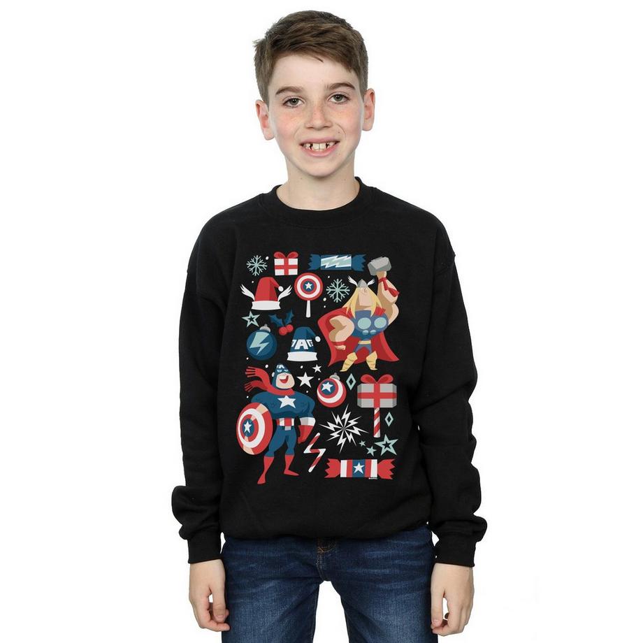 MARVEL  Sweat CHRISTMAS DAY 
