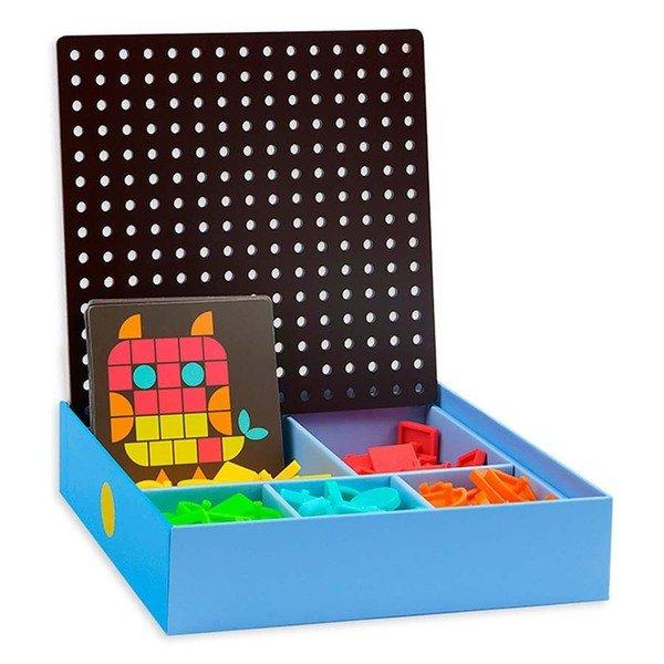 Image of Montessori Montessori-Spielzeug, Lernspielzeug - Mosaik mit geometrischen Formen