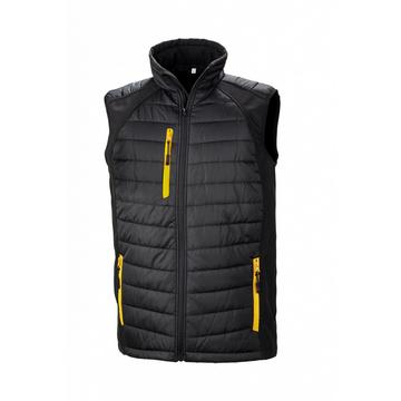 Recycelte gepolsterte Daunenjacke  Black Compass