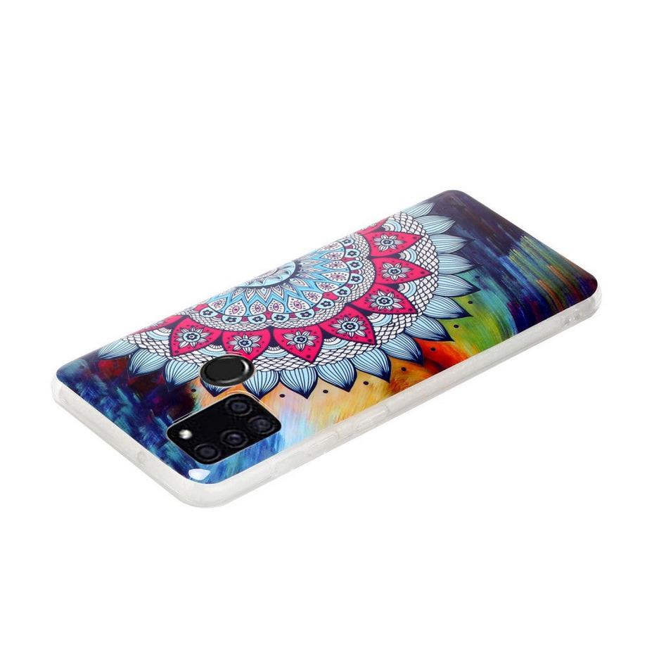 Cover-Discount  Galaxy A21S - Custodia In Gomma Siliconica Fluorescente 