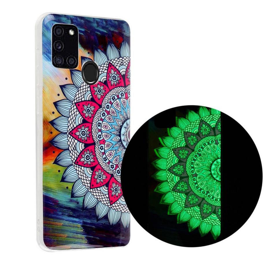 Cover-Discount  Galaxy A21S - Custodia In Gomma Siliconica Fluorescente 