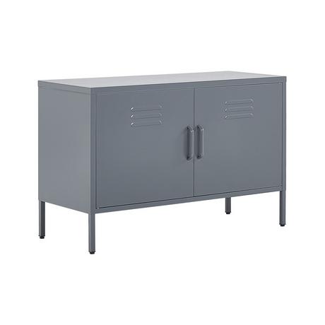 Beliani Meuble de rangement en Acier Moderne URIA  