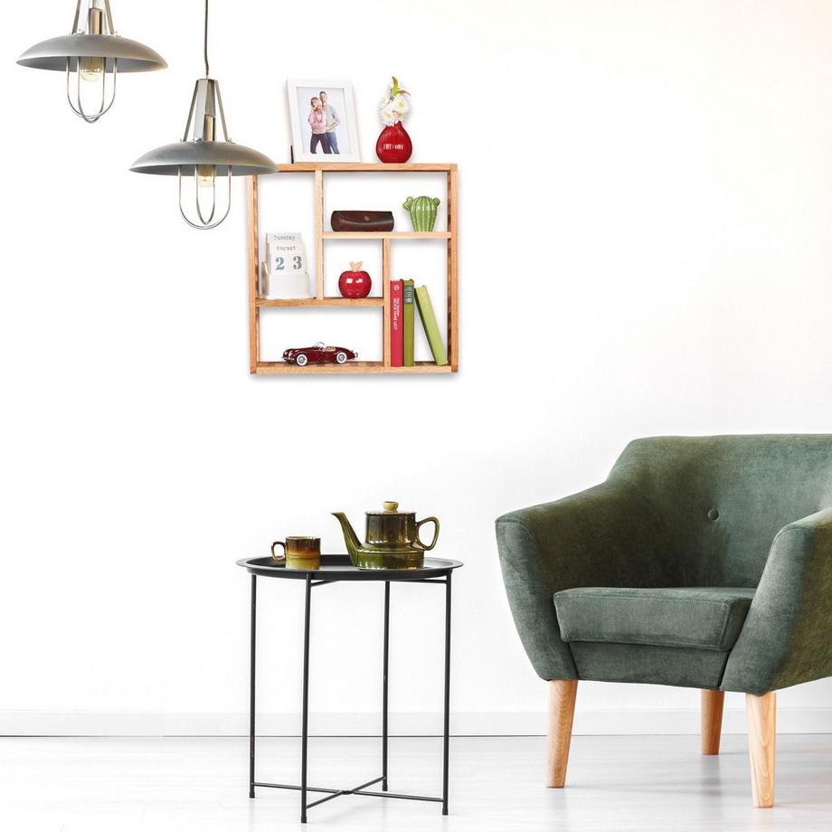 B2X Wandregal Nussbaum  