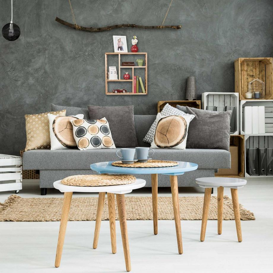 B2X Wandregal Nussbaum  