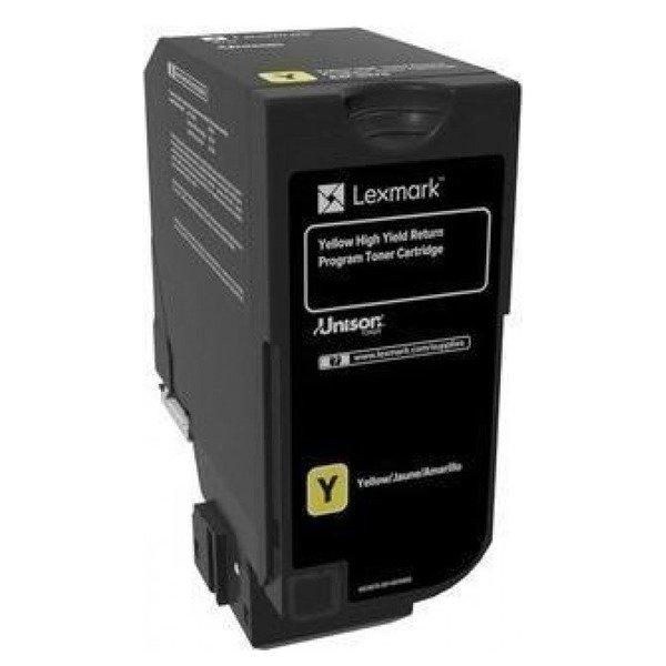 Lexmark  RETURN-TONER CARTRIDGE YELLOW 