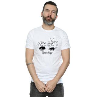 Rick And Morty Rick and Morty Faces T-Shirt  