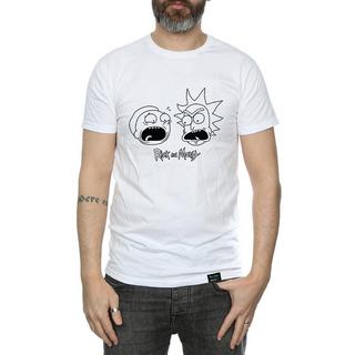 Rick And Morty Rick and Morty Faces T-Shirt  