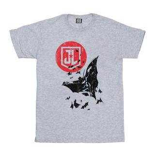 DC COMICS  Justice League Movie Batman Moon Leap TShirt 