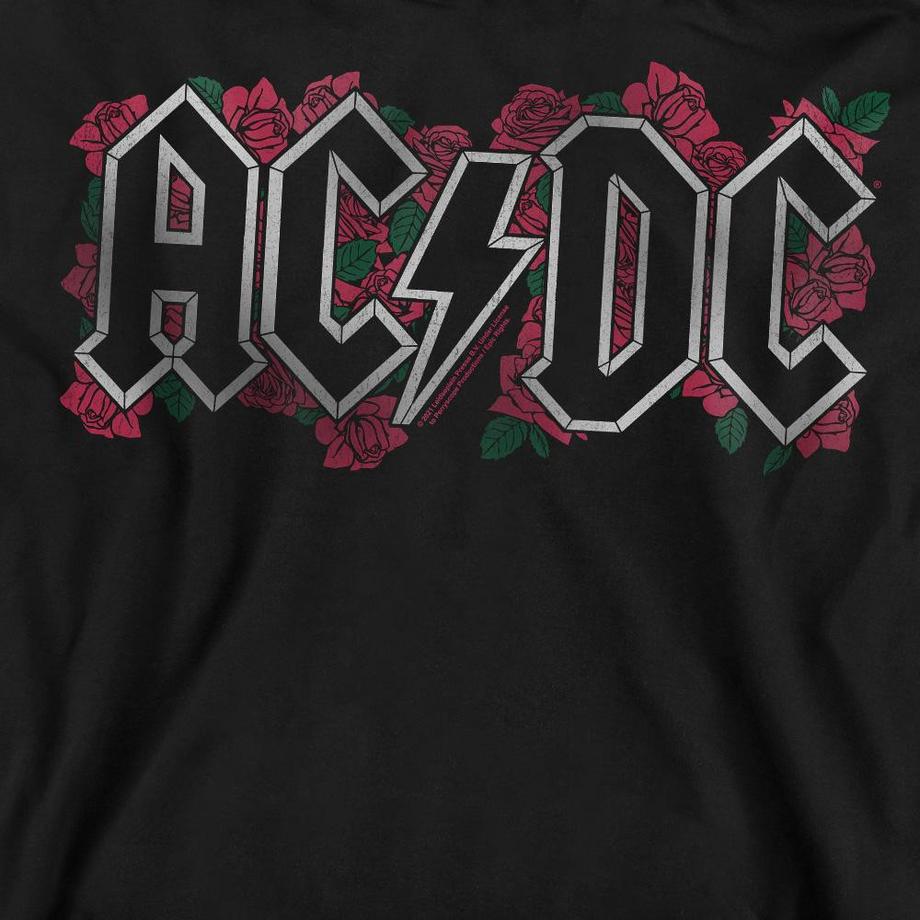 AC/DC ACDC Rose Logo Sweatshirt  