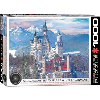 Eurographics  Casse-tête Eurographics Château de Neuschwanstein en hiver - 1000 pièces 