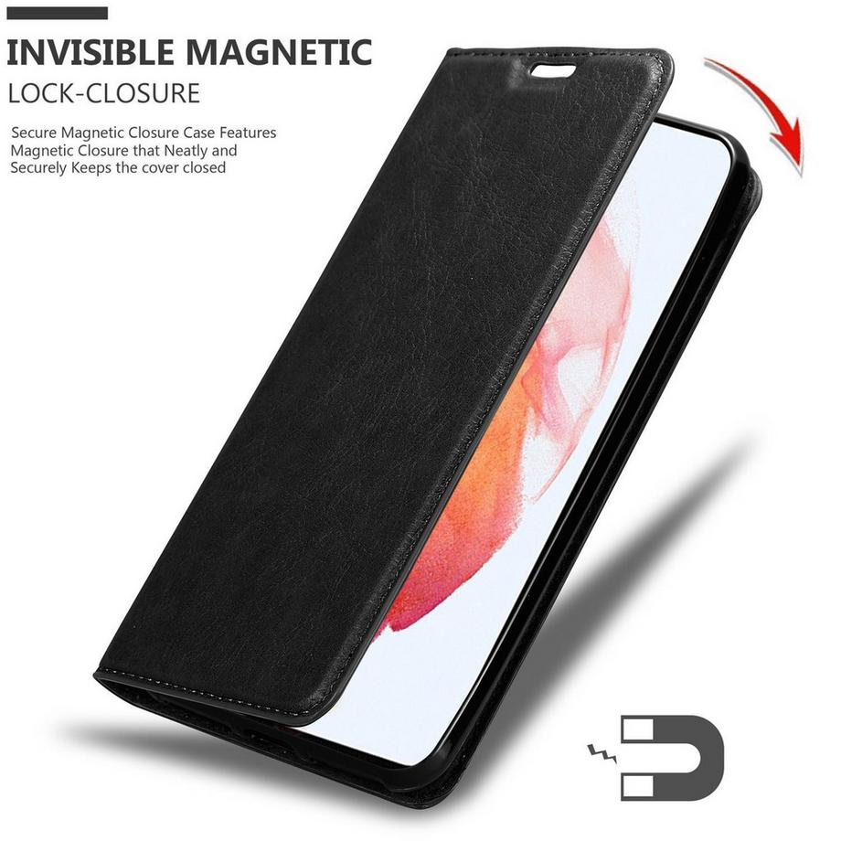 Cadorabo  Hülle für Samsung Galaxy S21 PLUS Magnetverschluss, Kartenfach 