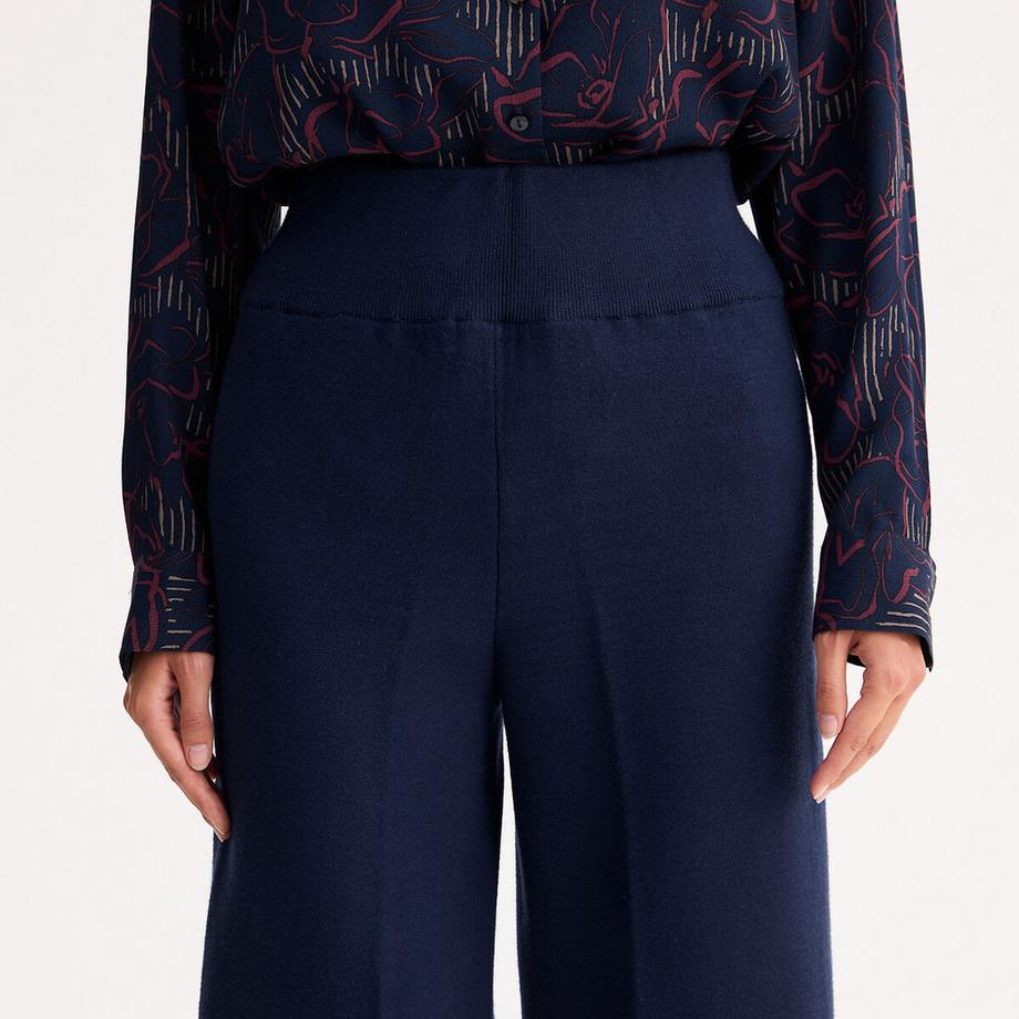 La Redoute Collections Pantalon large tricoté  