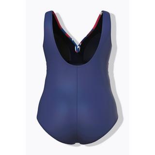 Ulla Popken Costume da bagno Nodo Decorativo Coppe Morbide Busto Stampato  