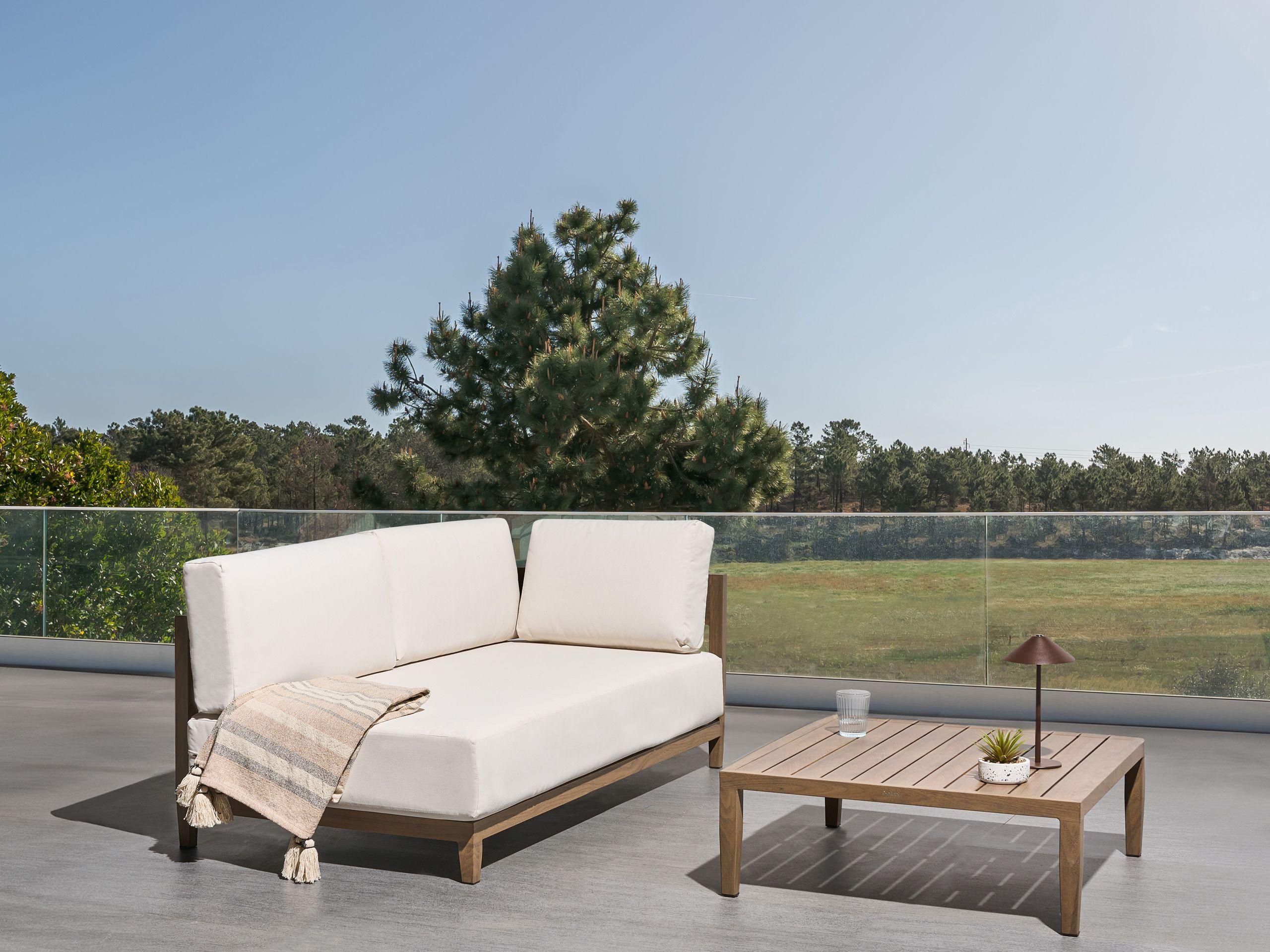 Beliani 2 Sitzer Sofa aus Aluminium Modern SAMPIERI  