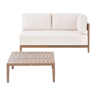 Beliani 2 Sitzer Sofa aus Aluminium Modern SAMPIERI  