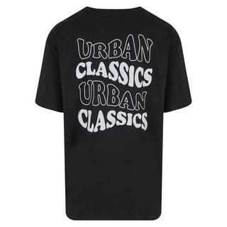 URBAN CLASSICS Oversized Weavy Logo Heavy T-Shirt  
